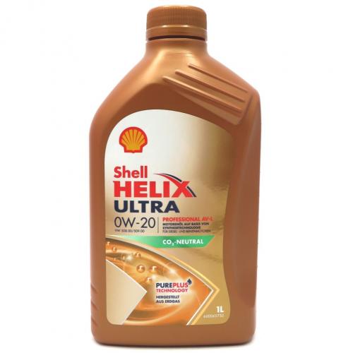 1 Liter Shell Helix Ultra Professional AV-L 0W-20